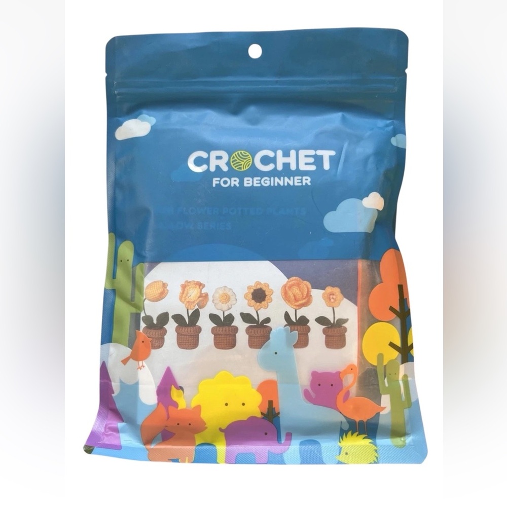 Crochet for‎ Beginner Kit with Flower Patterns